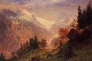 View of the Grindelwald Bierstadt